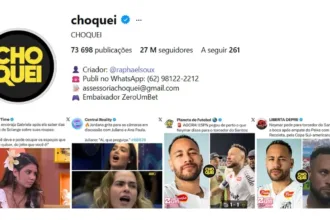 pagina-da-choquei-esta-ha-quatro-dias-sem-novas-publicacoes