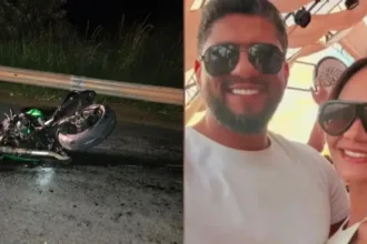 advogado-e-namorada-morreram-apos-serem-atingidos-por-carro-que-invadiu-contramao,-em-luziania
