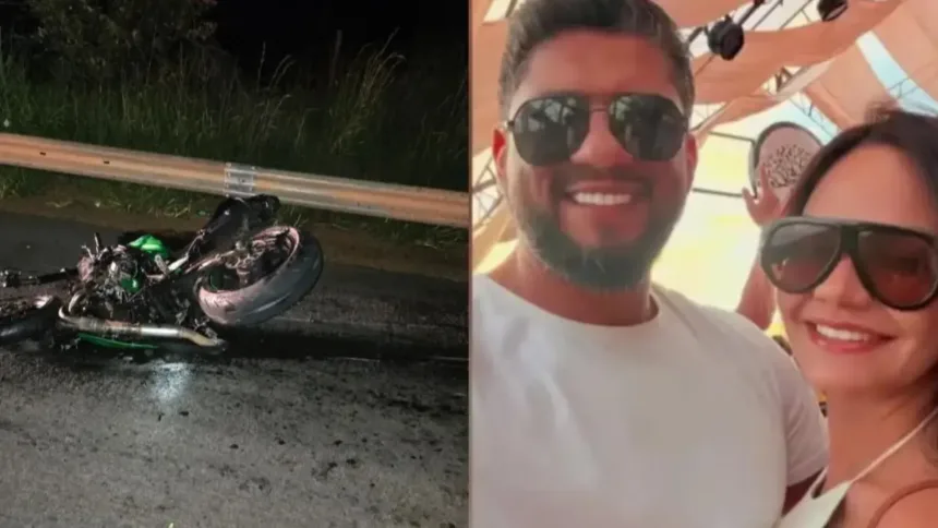 advogado-e-namorada-morreram-apos-serem-atingidos-por-carro-que-invadiu-contramao,-em-luziania