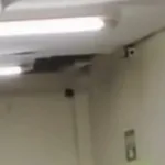 vazamento-em-tubulacao-causa-queda-de-teto-na-santa-casa-de-goiania