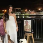 ‘la-do-ceu,-ele-esta-feliz’:-gravida-homenageia-namorado-em-cha-revelacao-em-itaberai