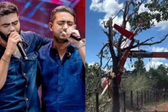 helicoptero-de-henrique-e-juliano-faz-pouso-de-emergencia;-pai-dos-cantores-pilotava-aeronave