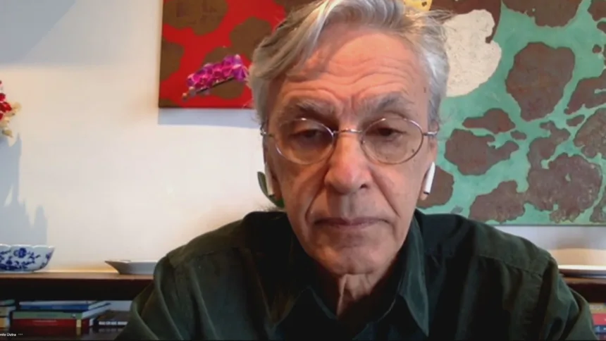 e-#fake-video-de-caetano-veloso-pedindo-apoio-a-lula-em-2026;-audio-foi-criado-com-ia