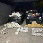 tres-homens-sao-presos-com-arsenal-e-meia-tonelada-de-drogas-dentro-de-bunker,-em-goiania