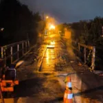 ponte-e-incendiada-por-amigo-de-vitima-apos-acidente-com-morte-em-sc