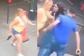 video:-mulher-e-barrada-em-banheiro-e-tenta-atirar-contra-donos-de-distribuidora-em-goiania