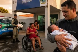 “foi-um-susto”,-diz-gestante-socorrida-por-pms-apos-entrar-em-trabalho-de-parto-dentro-de-casa