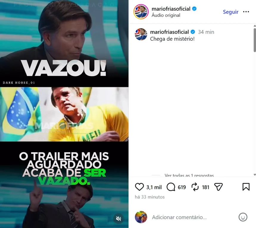 ‘dark-horse’,-filme-sobre-jair-bolsonaro,-divulga-primeiro-trailer-–-g1