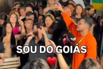 cantor-paulo-pires-grava-clipe-em-bar-famoso-de-goiania-e-hungria-aparece-de-surpresa;-video