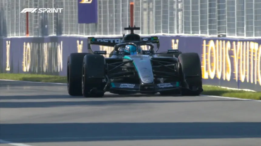 gp-do-canada-de-formula-1:-russell-larga-na-pole-na-corrida-sprint;-bortoleto-inicia-em-12°-lugar