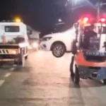 deu-mole:-carro-e-guinchado-perto-da-pecuaria-de-goiania