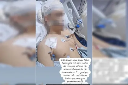 piloto-acusado-de-matar-jovem-por-chiclete-passa-por-audiencia;-mae-pede-justica-com-foto-do-filho-em-coma