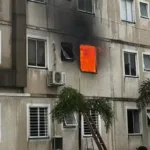 armada-com-faca,-mulher-coloca-fogo-em-casa-com-adolescentes-dentro