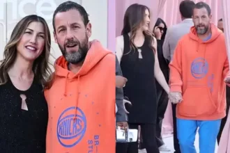 adam-sandler-vai-de-moletom-a-estreia-de-filme-da-esposa-e-recebe-criticas