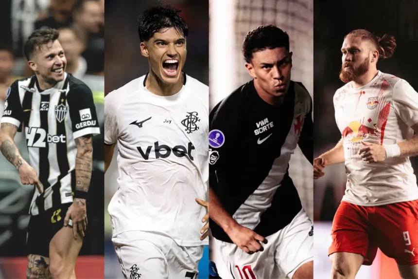 botafogo-garante-melhor-campanha-geral,-atletico-mg-vai-direto-as-oitavas,-e-vasco-e-bragantino-avancam-aos-playoffs-da-sul-americana