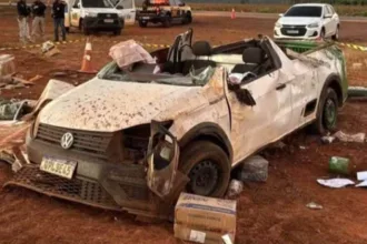 motorista-de-36-anos-morre-ao-capotar-carro-na-br-163-em-itauba,-mato-grosso