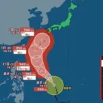 tufao-no-6-(chan-mi)-atinge-945-hectopascais-e-se-aproxima-de-okinawa-com-ventos-de-60-m/s