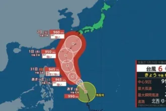 tufao-no-6-(chan-mi)-atinge-945-hectopascais-e-se-aproxima-de-okinawa-com-ventos-de-60-m/s