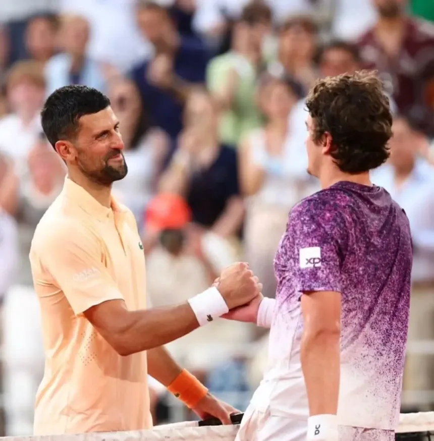 “foi-incrivel”,-reconhece-djokovic-sobre-joao-fonseca,-apos-virada-historica-do-tenista-brasileiro