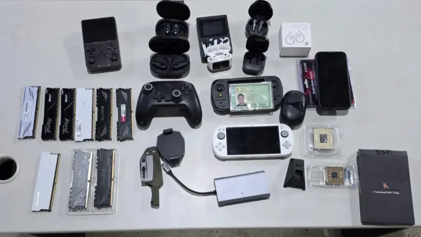 funcionarios-de-transportadora-sao-presos-apos-furtar-videogames-em-goiania