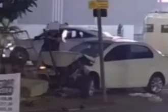 motorista-e-preso-apos-bater-em-carro-e-invadir-posto-em-goiania