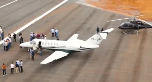 goias-ganha-maior-aeroporto-privado-do-pais;-assista-ao-video-do-primeiro-pouso