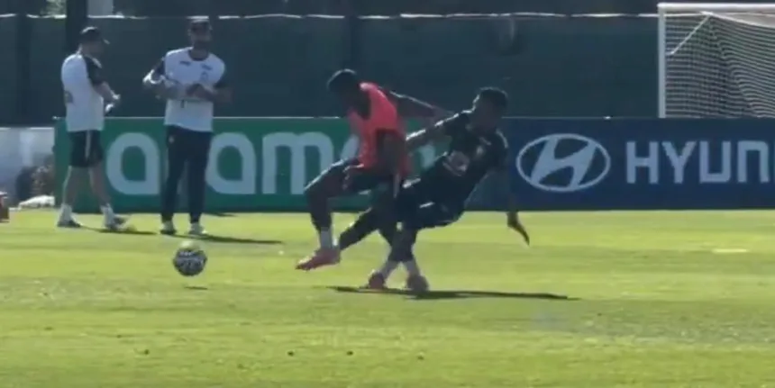 torcedores-criticam-casemiro-nas-redes-sociais-apos-forte-entrada-em-endrick-no-treino:-‘contra-croacia-nao-faz-isso’-–-o-globo