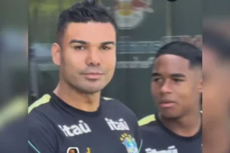 apos-entrada-dura-em-treino,-casemiro-e-endrick-entram-juntos-em-campo