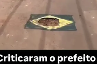 em-clima-de-copa-do-mundo,-moradores-pintam-buracos-nas-ruas-com-cores-do-brasil;-video