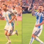 Messi volta à Argentina e marca gol decisivo no amistoso