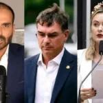 Eduardo Bolsonaro defende Júlia Zanatta como vice