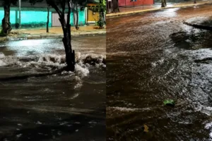 Nova frente fria em Goiás trazendo tempestades