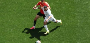 Gol contra do Egito em jogo contra a Bélgica na Copa do Mundo
