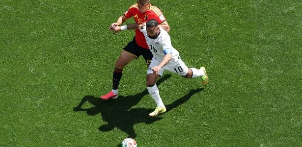 Gol contra do Egito em jogo contra a Bélgica na Copa do Mundo