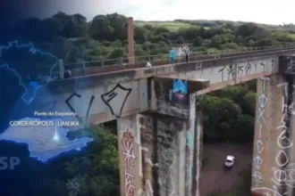 Homem relata cancelamento de salto na Ponte do Esqueleto