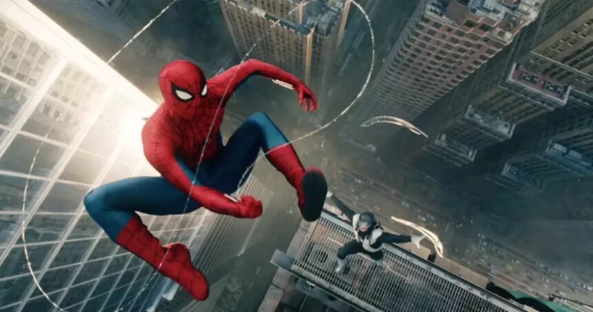 Tom Holland e Jon Bernthal em Homem-Aranha: Um Novo Dia