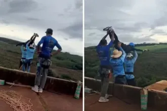 Demolição da Ponte do Esqueleto em Limeira