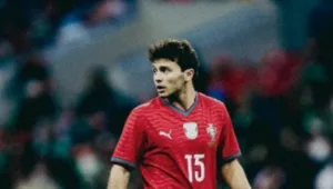 João Neves marca gol de cabeça na Copa do Mundo 2026