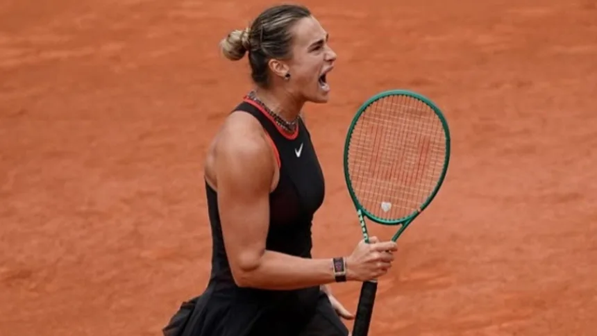 Aryna Sabalenka no Grass Court Championships de Berlim