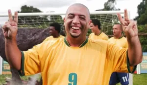 Bussunda durante a cobertura da Copa do Mundo de 2006