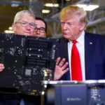 Apple e Intel fabricam chips nos EUA, anuncia Trump