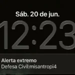 Alerta extremo da Defesa Civil em Campo Grande