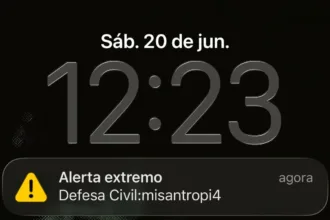 Alerta extremo da Defesa Civil em Campo Grande