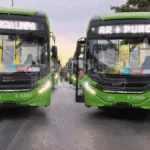Entrega de ônibus elétricos em São Paulo