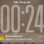 Alerta falso da Defesa Civil em celulares