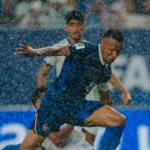França x Iraque na Copa do Mundo com chuva