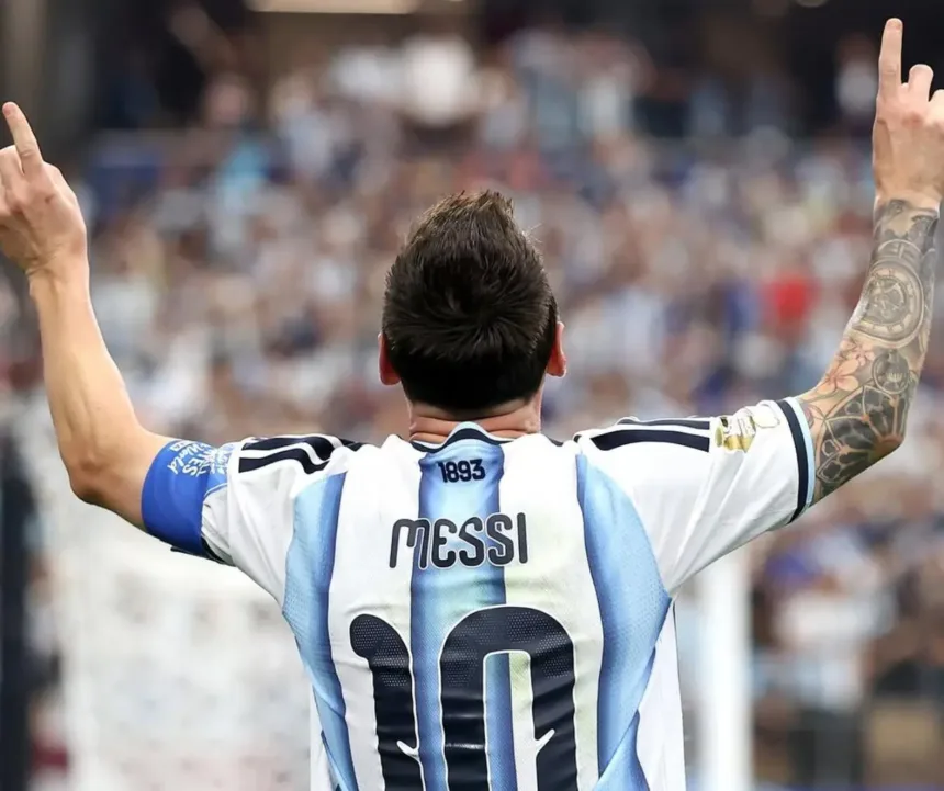 Messi cinco gols recorde histórico nas Copas