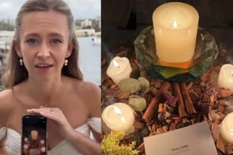 Noiva realiza ritual contra chuva para casamento perfeito