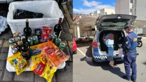 Morador preso por furto em Goiânia em loja de conveniência