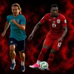 Jogo Panamá x Croácia com Modric em campo